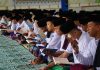 Santri Baru Laksanakan Ujian Al-Quran, Sebelum Tes Belajar Dulu