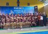 KEGIGIHAN NYATA: Ponpes Baitul Arqom Raih Juara Umum Lomba Pramuka