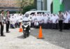 Gaspol Boleh, Asal Tertib: Santri Baitul Arqom Belajar Safety Riding Bareng Ditlantas Polda Jatim