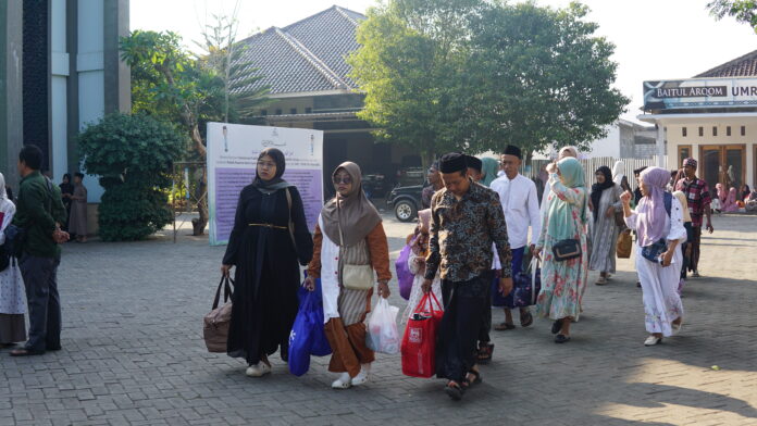 Momen saat kedatangan santri baru ke Pondok